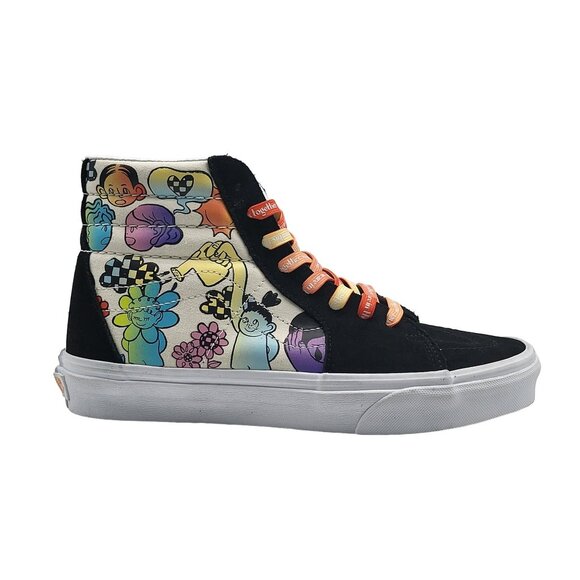 Vans High Top We Are in This Together Cultivate Care SK8 Shoes Size 6.5 - Picture 1 of 8